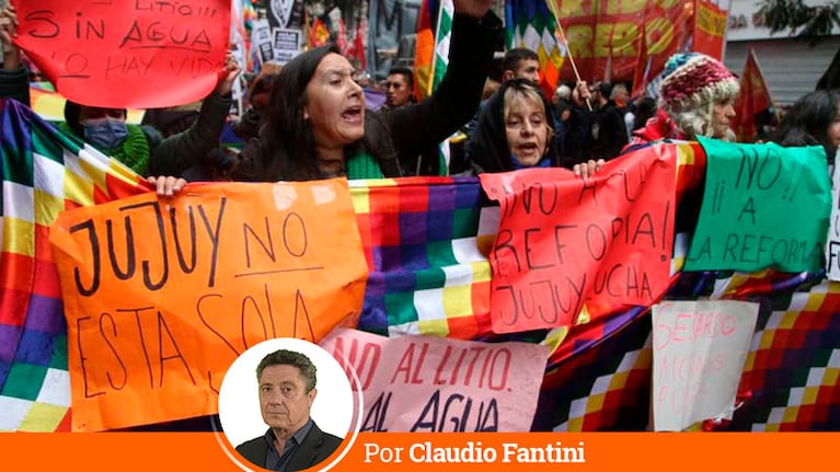 Según el cocalero, el gobernador de Jujuy apoyó la protesta boliviana de 2019.