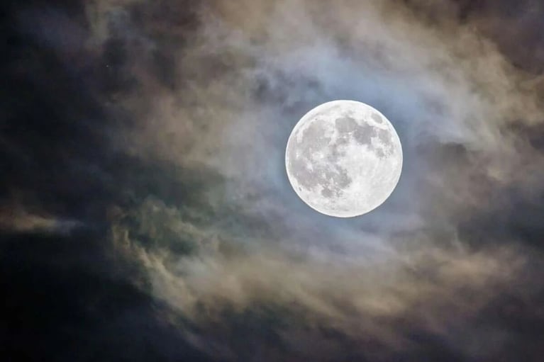 seguna Luna llena de julio en Córdoba. 