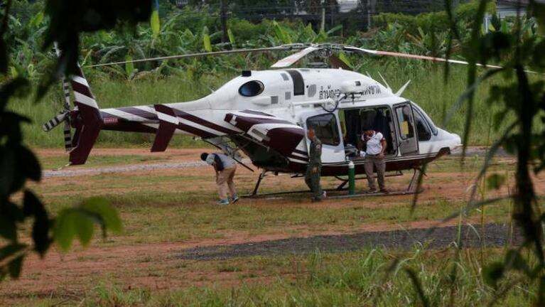 Segundo día de rescate: sacaron a cuatro chicos más de la cueva