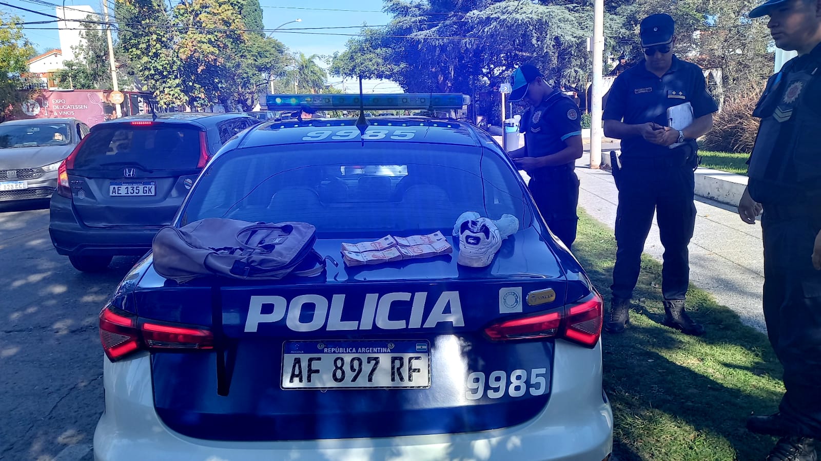 Seis detenidos por el ataque de dos motochoros en la zona norte de la capital. Foto: Mateo Lago / ElDoce.