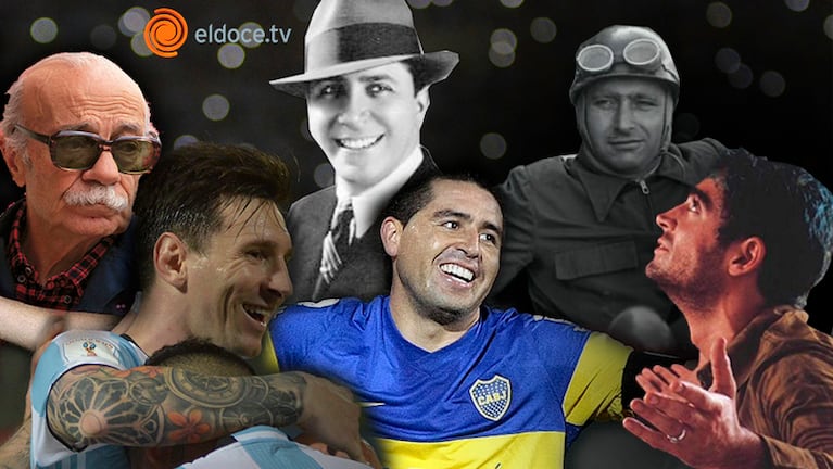 Seis ídolos argentinos unidos por una fecha. 