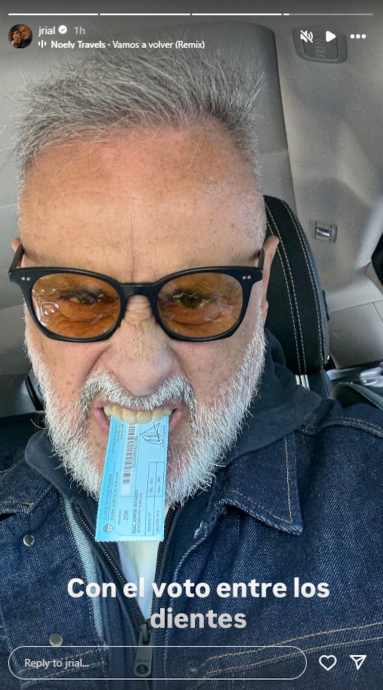Selfies y mensajes de esperanza: el voto de los famosos en las legislativas