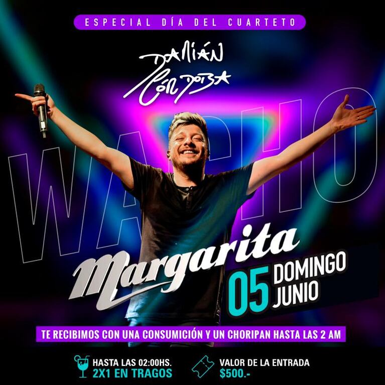 Semana especial día del cuarteto en Margarita Disco