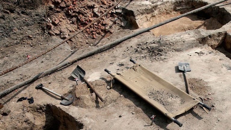 Sepulturas descubiertas por investigadores del Instituto de Arqueología de Novosibirsk.