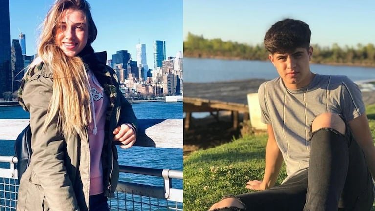 Serena y Federico, de 17 y 16 años respectivamente, fallecieron en el acto.