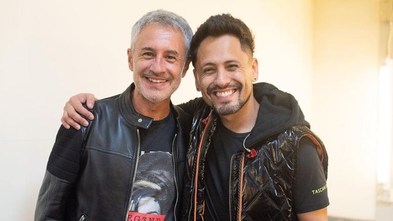 Sergio Dalma fue uno de los invitados en los diez shows de La Konga en Buenos Aires.
