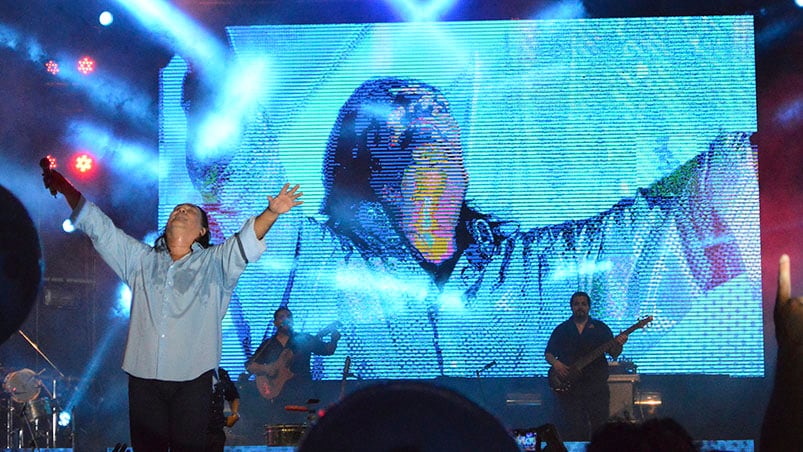 Sergio Galleguillo cerró la noche del jueves en Jesús María. Foto: Maxi López / ElDoce.tv