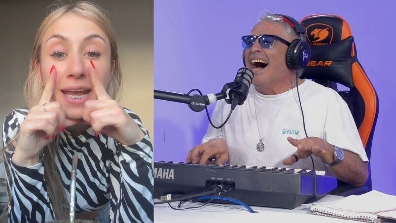 Sergio Sosa pasó por el streaming de Cuarteteando y creó una poesía basado en una historia de TikTok.