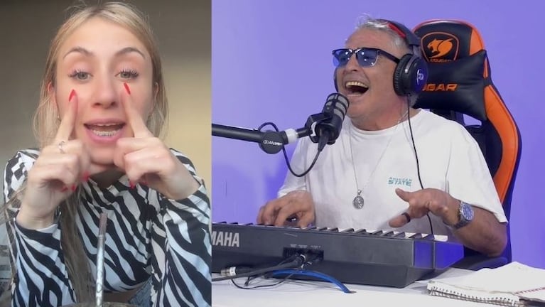Sergio Sosa pasó por el streaming de Cuarteteando y creó una poesía basado en una historia de TikTok.