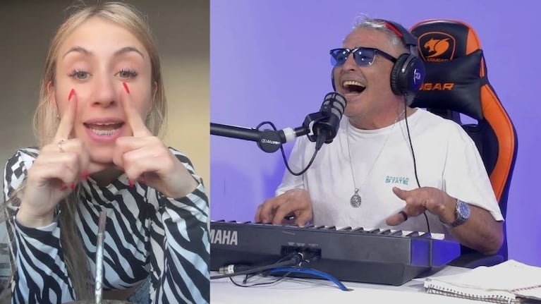 Sergio Sosa pasó por el streaming de Cuarteteando y creó una poesía basado en una historia de TikTok.