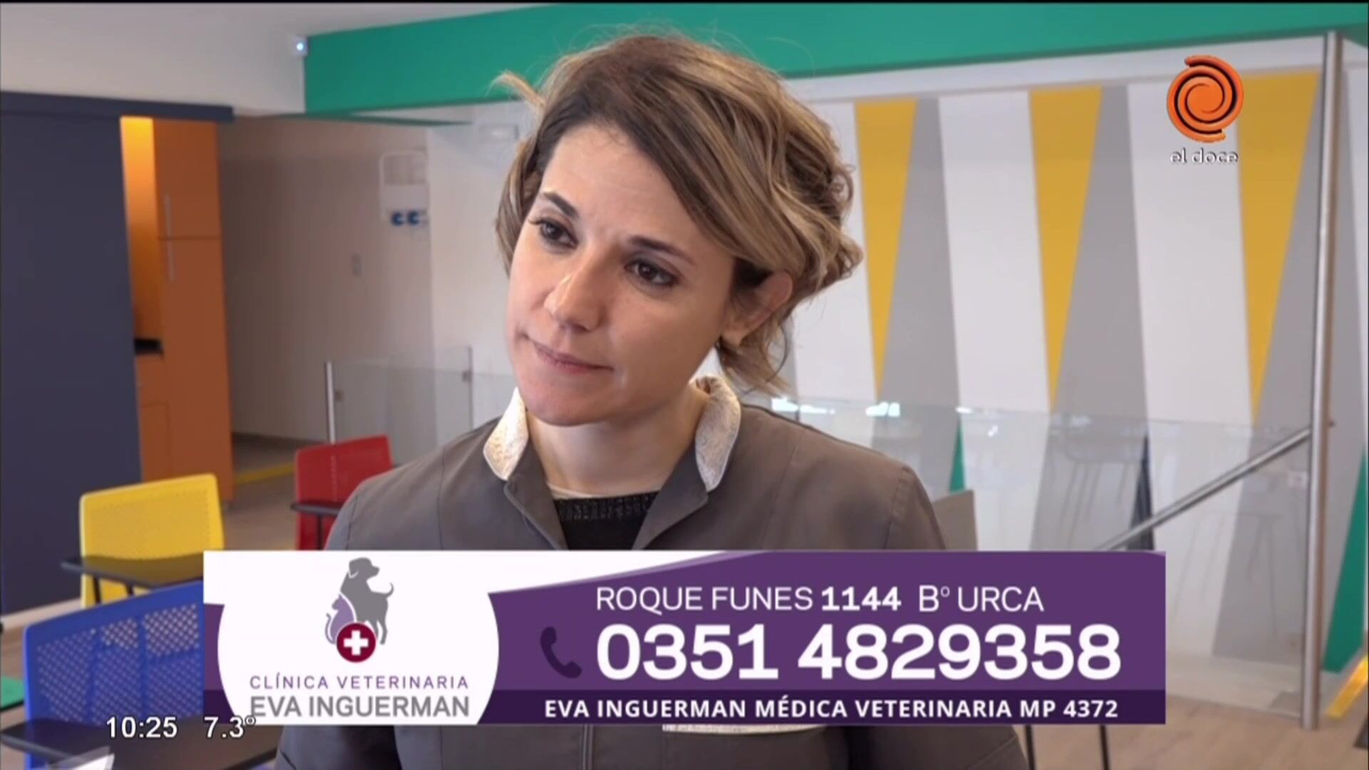 Servicio de veterinaria, disponible las 24hs