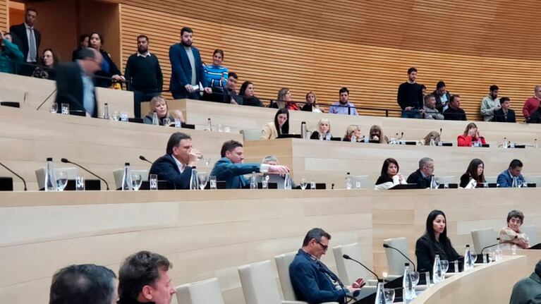 Sesión tensa por el regreso de Mosquera y Bedano.
