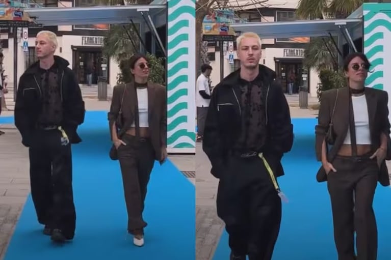 Seven Kayne y Gimena Accardi en Málaga.