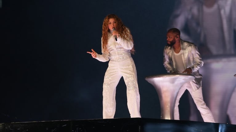 Shakira la rompió pese a la tormenta. Foto: Giuliana Brarda.