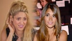 Shakira y Antonella, dos diosas que se cruzan con frecuencia.