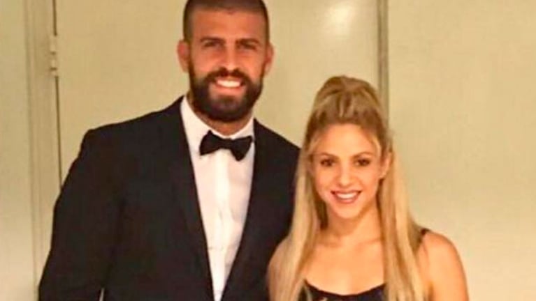 Shakira y Gerard Piqué, súper elegantes en el casamiento de Messi y Antonela.