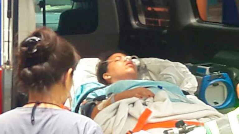 Shif Fanken lucha por su vida en un hospital de Honduras.