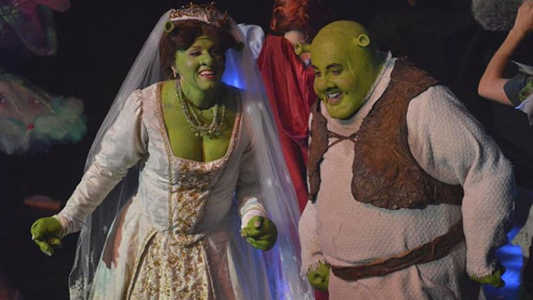 Shrek, una de las opciones para participar por entradas. Foto: Lucio Casalla / ElDoce.tv.
