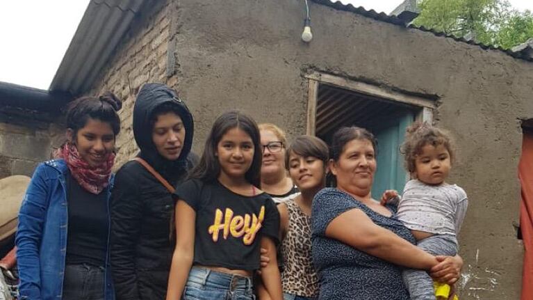 "Si llueve, no comemos", comentó una de las mujeres.