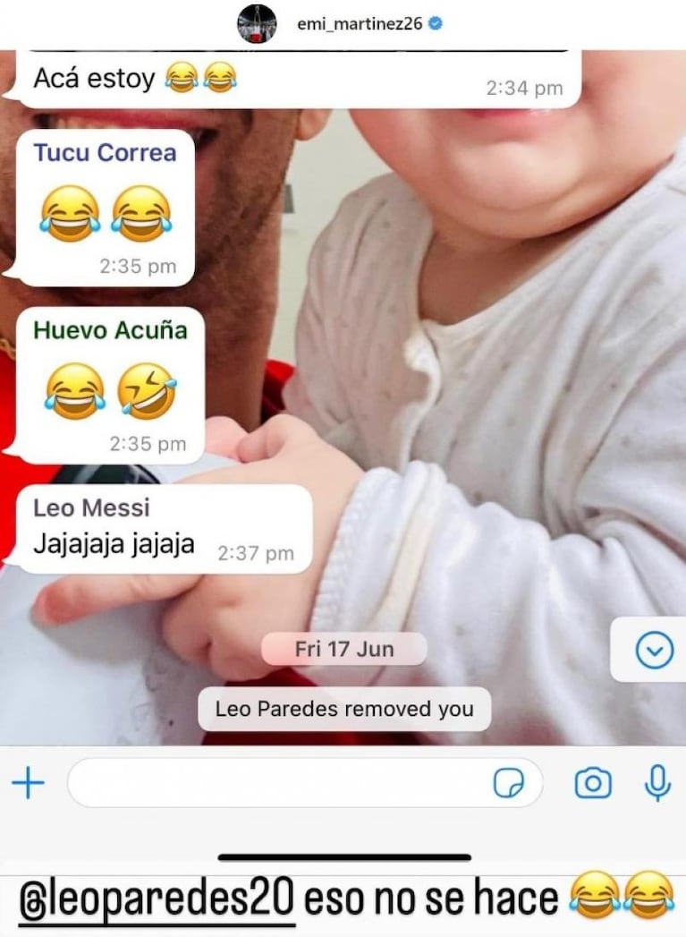 "Si Messi...": el divertido viral del rosarino por un chat de la Scaloneta