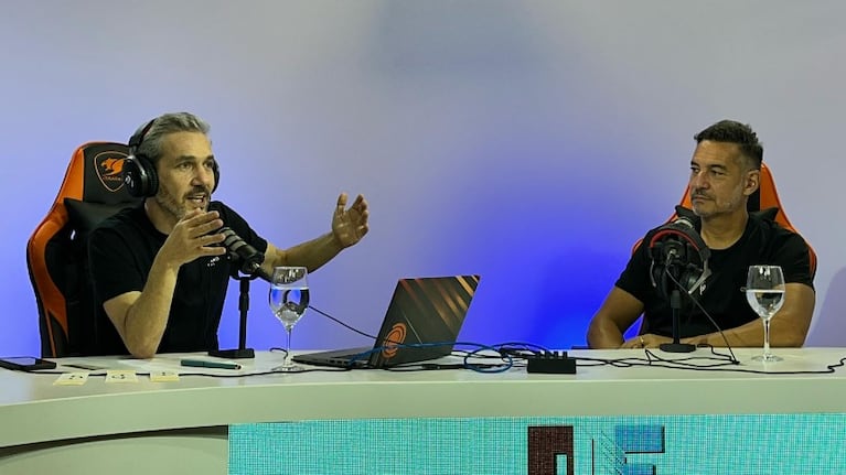 Siciliano pasó por El Doce Stream.
