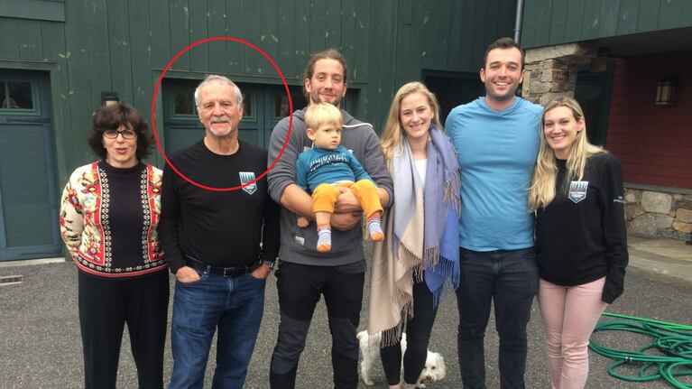 Sidonie publicó esta fotografía con un mensaje: "Papá, vuelve". Foto: Facebook Sidonie Nargeolet