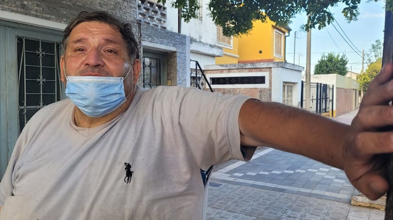 "Siempre que llovió, paró", fue la reflexión de José. Foto: Fredy Bustos/ElDoce.tv.