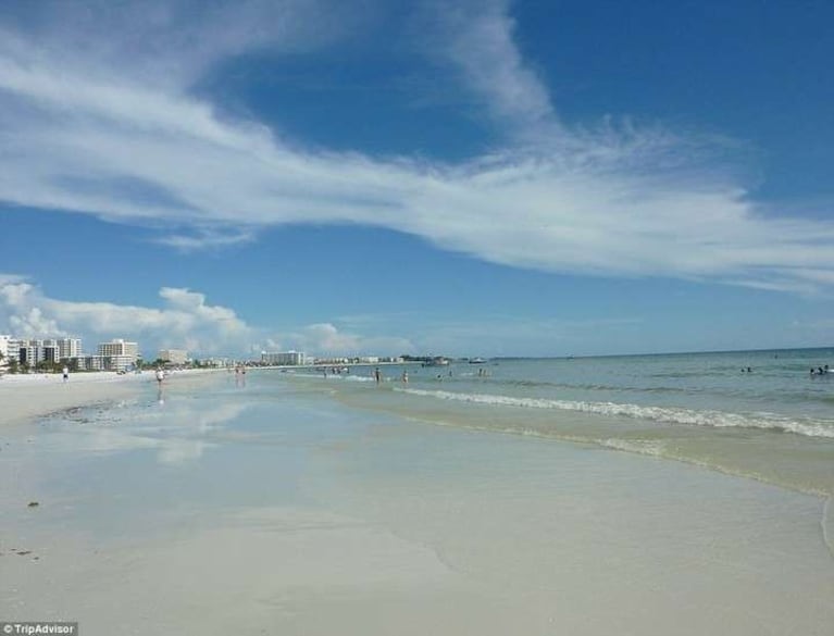 Siesta Beach, en Florida, ocupó el quinto lugar en TripAdvisor.