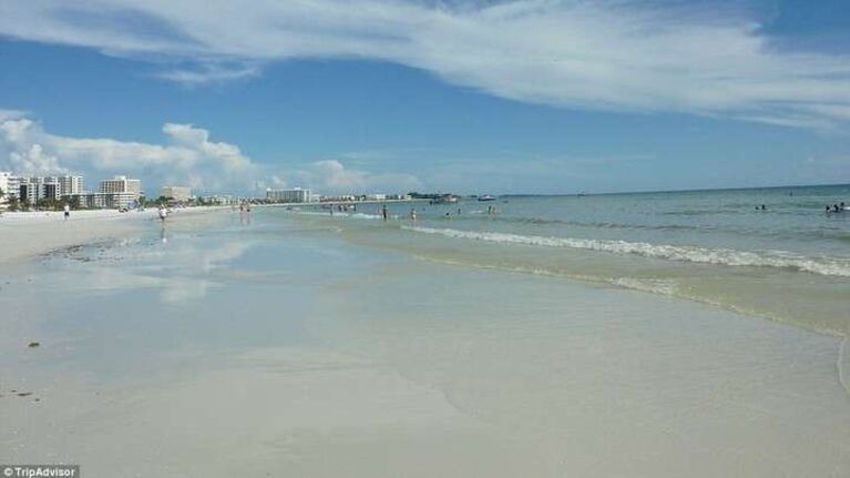 Siesta Beach, en Florida, ocupó el quinto lugar en TripAdvisor.
