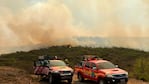 Sigue la lucha contra el fuego en Punilla. Foto: Mateo Lago / El Doce.