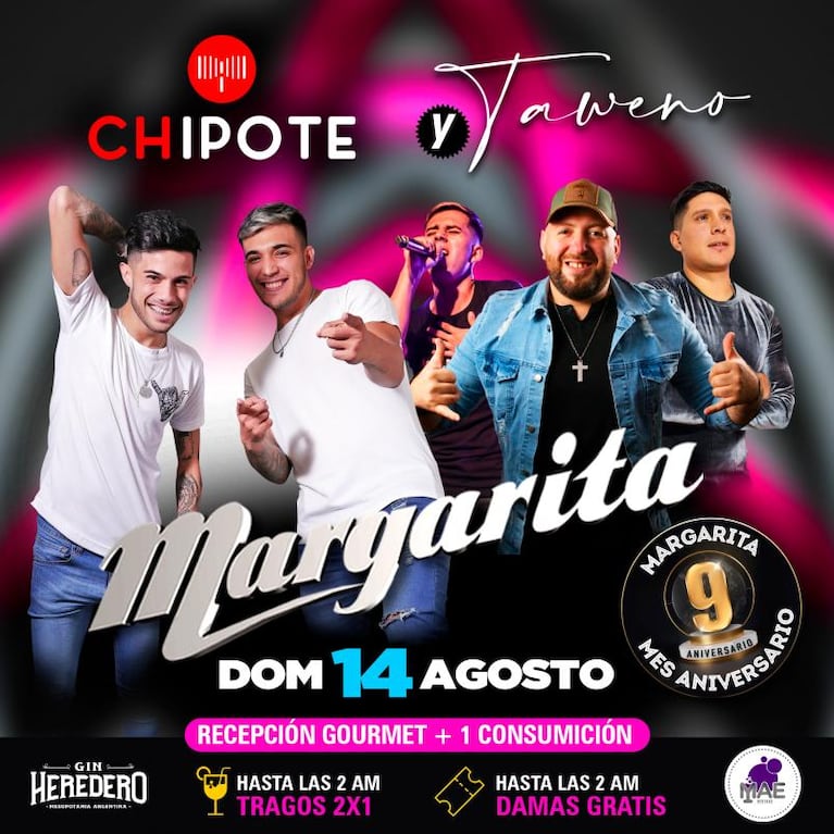 Siguen los festejos de Margarita Disco por sus 9 años