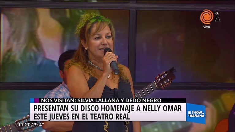 Silvia Lallana presenta su disco homenaje a Nelly Omar