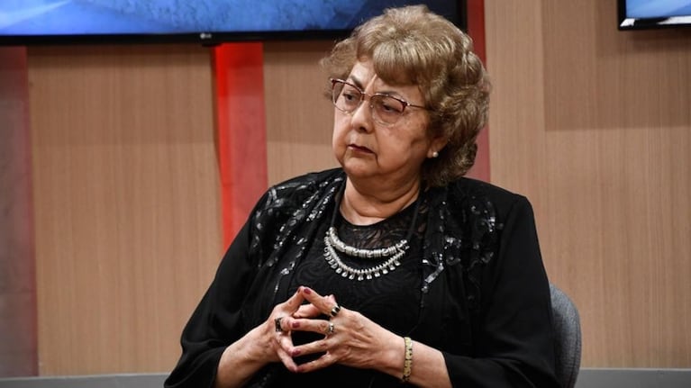 Silvia Sayago estaba internada por una descompensación renal.