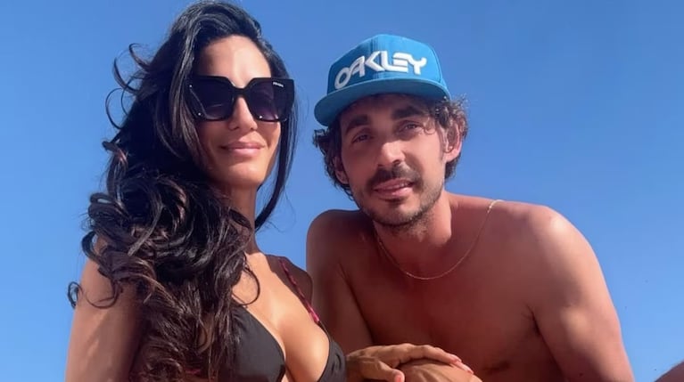 Silvina Escudero y Federico.