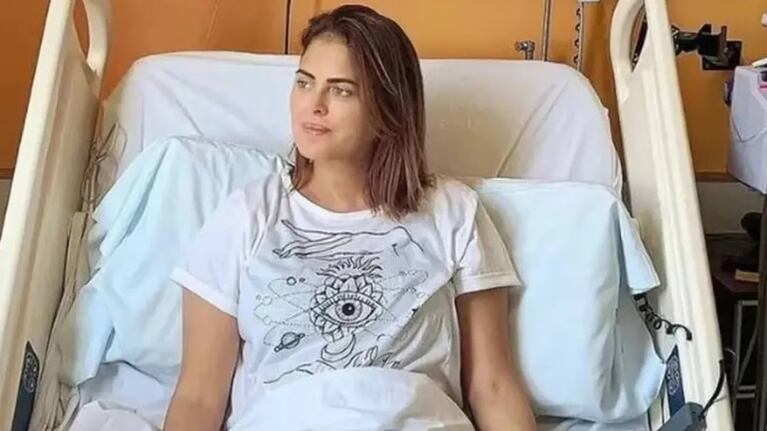 Silvina Luna le pidió algo a su hermano desde el Hospital.