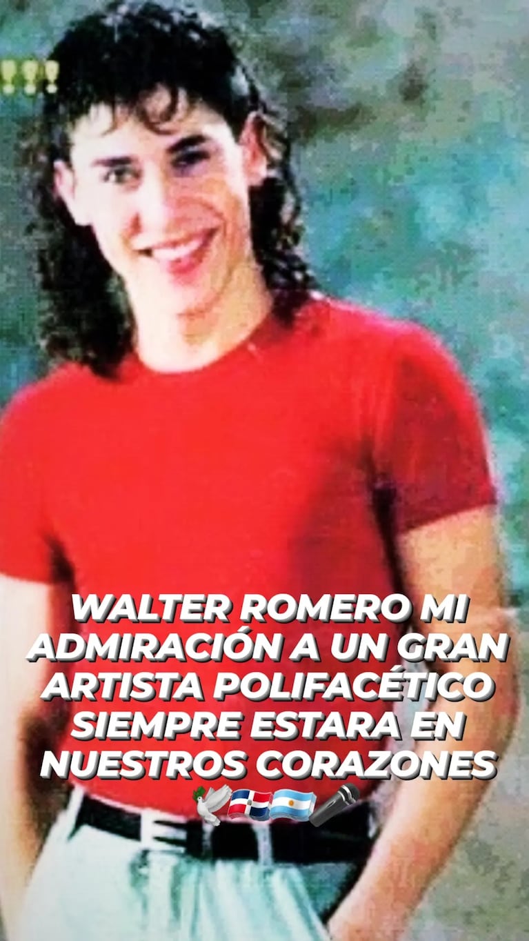 Simón Aguirre recordó a Walter Romero con un video inédito en el día de su cumpleaños
