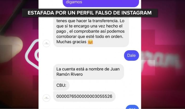 Sin códigos: fueron estafados con compras por Instagram y Facebook