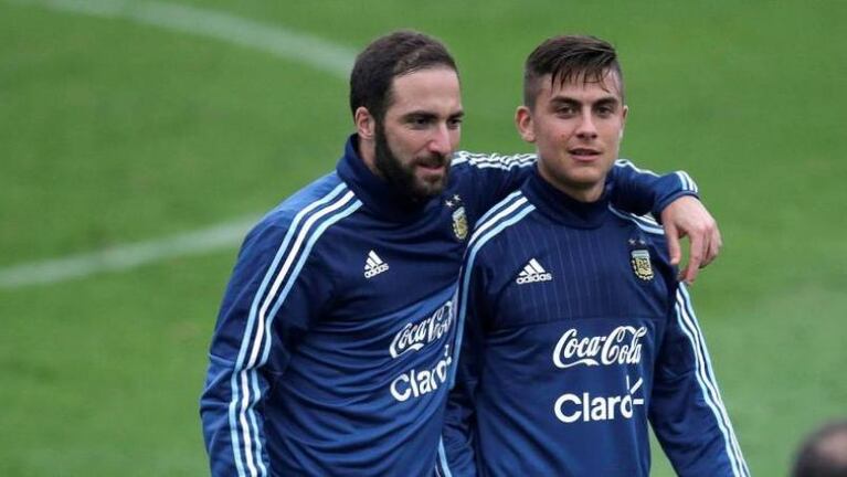 Sin Dybala, Bauza probó el equipo para enfrentar a Chile