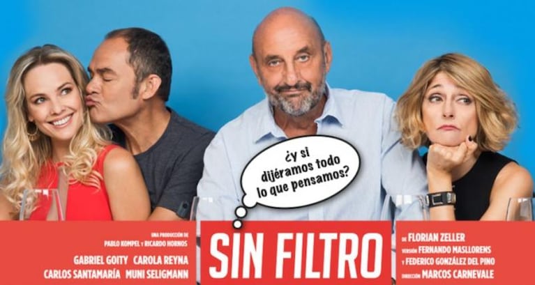 "Sin Filtro", la nueva obra de Puma Goity y Carola Reyna