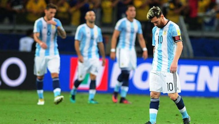 Sin Messi, Argentina corre serio riesgo en las Eliminatorias.
