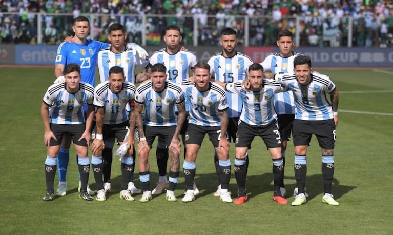 Sin Messi, Argentina goleó a Bolivia en La Paz