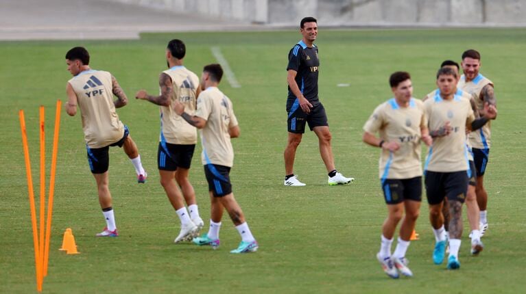 Sin Messi, la Selección se prepara para la doble fecha de Eliminatorias.