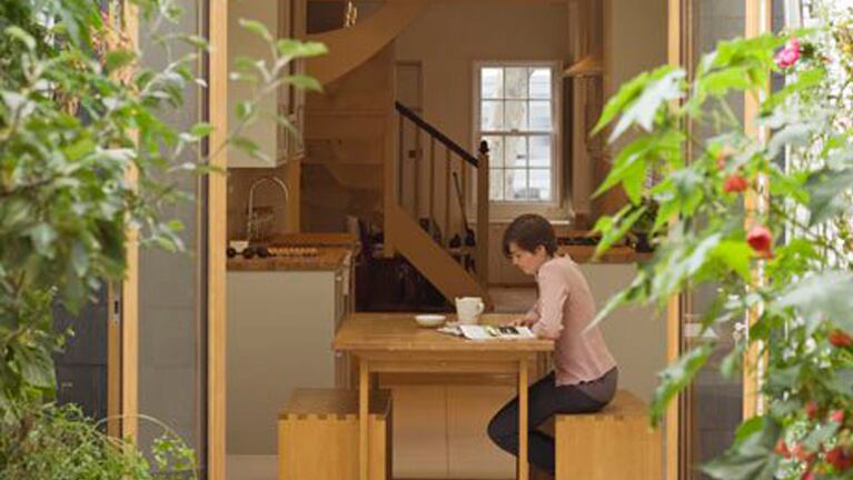 Slim House es una tendencia de construcción.