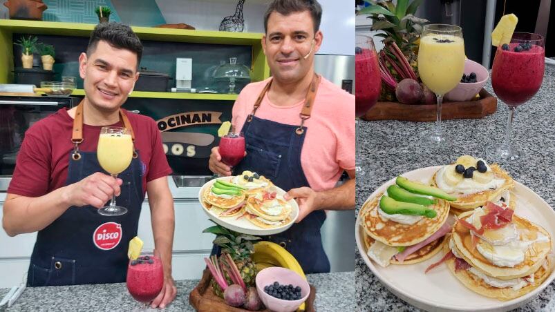 Smoothies y waffles: recetas frescas, coloridas y bien veraniegas.
