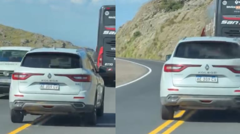 Sobrepaso en las Altas Cumbres.