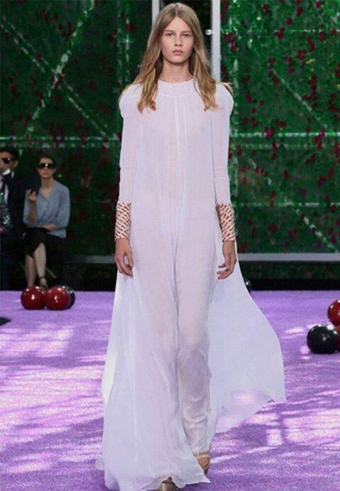Sofía es de Israel y fue descubierta por la marca Dior.