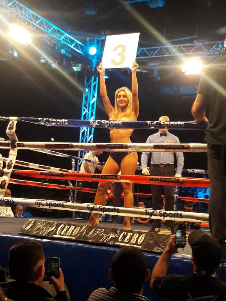 Sol Pérez debutó en el boxeo y se llevó todos los aplausos