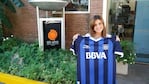 Solange Salas fue la ganadora de la nueva camiseta de Talleres.