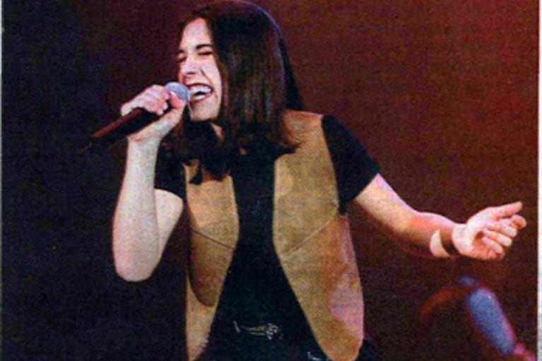 Sole Pastorutti con 15 años