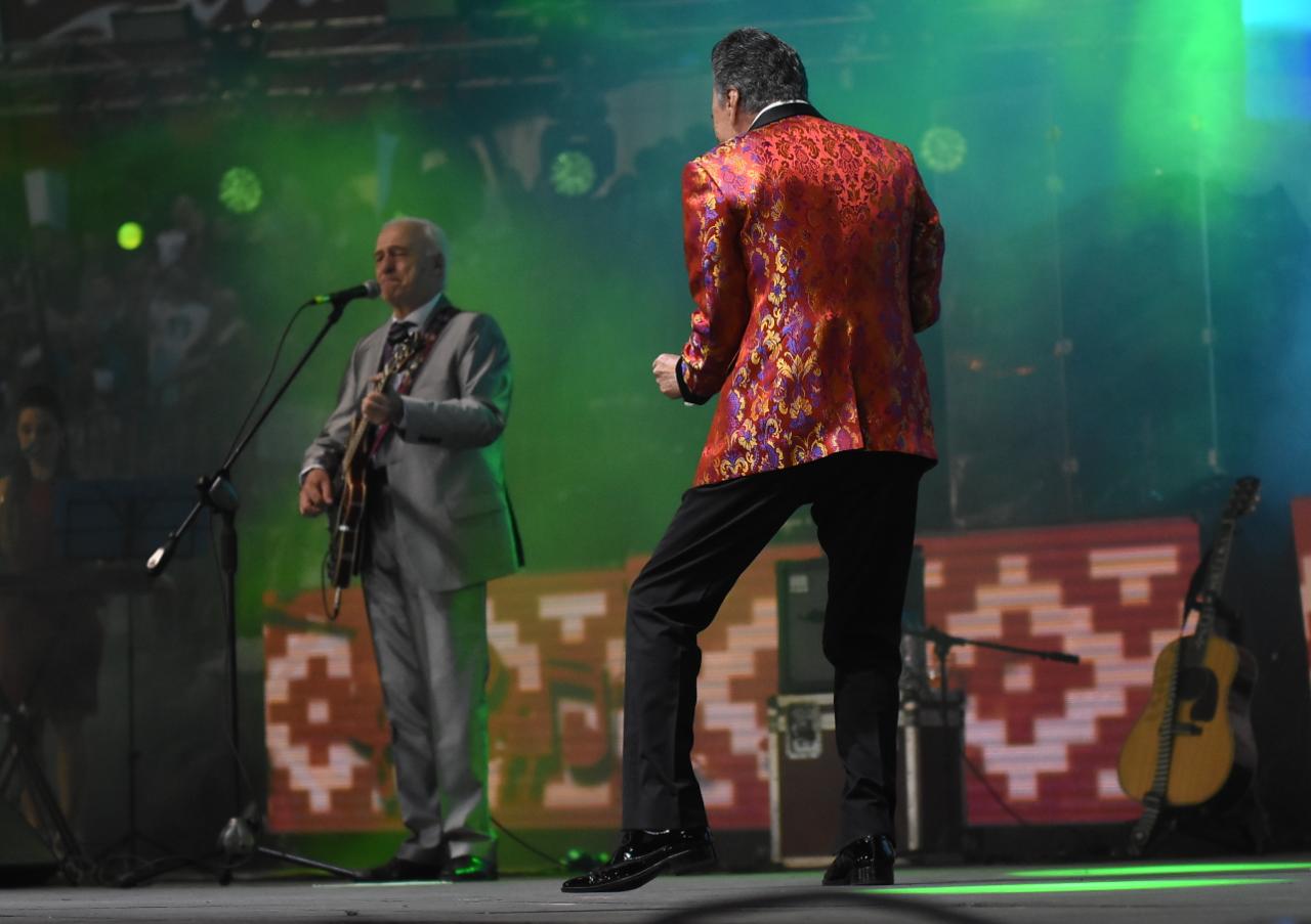 Soledad y Palito Ortega, estrellas de la tercera noche de Jesús María 2018. Foto: Lucio Casalla / ElDoce.tv.